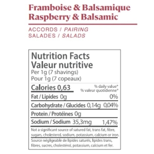 Food Crayon Unique - Framboise & Balsamique