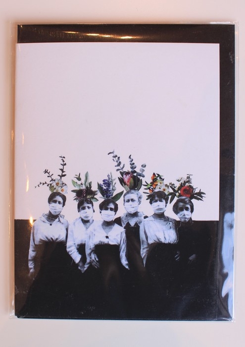 Carte de souhaits - Dames en fleur