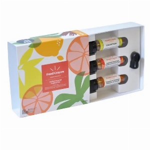 Food Crayon Coffret Tropical - Noix de coco, Pamplemousse & Poivre, Mandarine & Cannelle