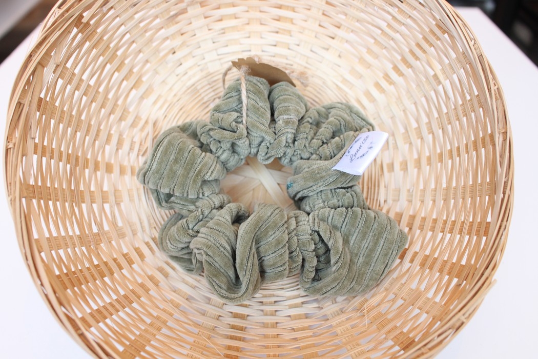 Chouchou - Velour olive