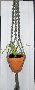 Suspension pour plante Voilie - Beige