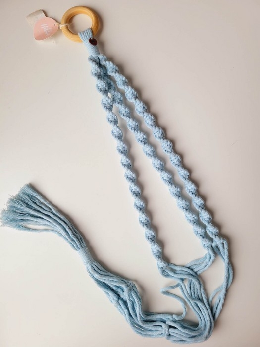 Suspension pour plante Voilie - Bleu pâle