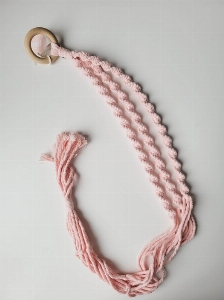 Suspension pour plante Voilie - Rose pâle