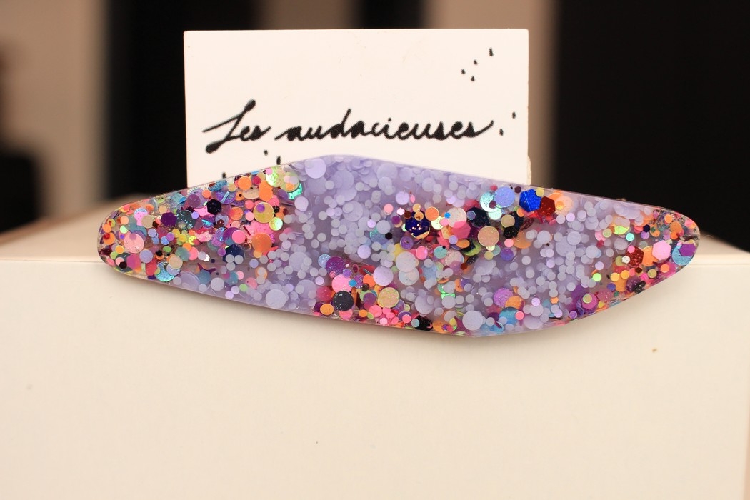 Épingle à cheveux - Grande Julia cake à la lavande