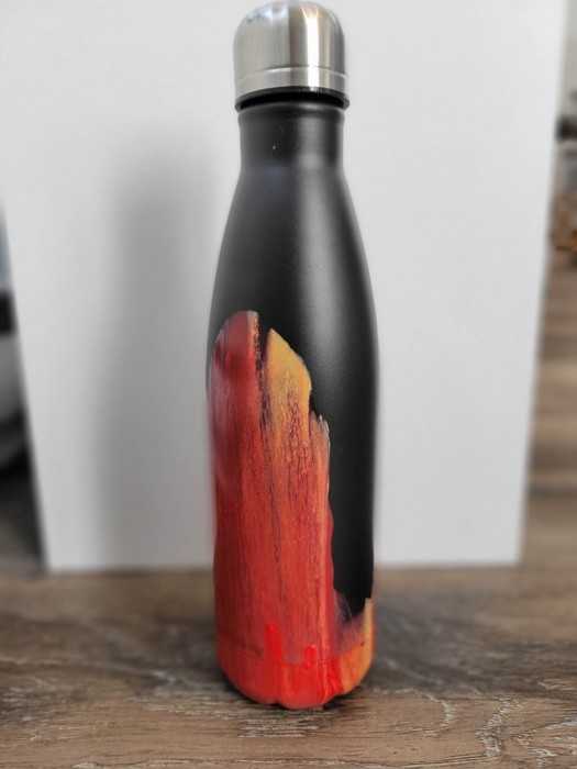 Bouteille Acier Inoxydable - Rouge Feu