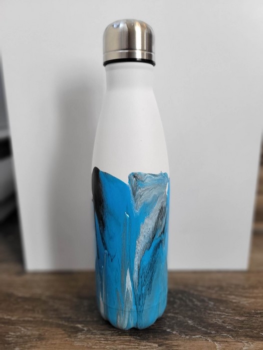 Bouteille Acier Inoxydable - Bleu Noir