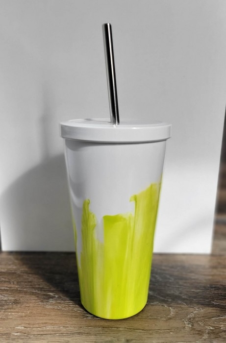 Gobelet Paille - Vert Lime