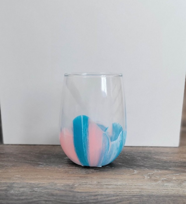 Verre - Corail/Sarcelle