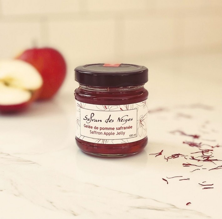 Gelée de pomme safranée