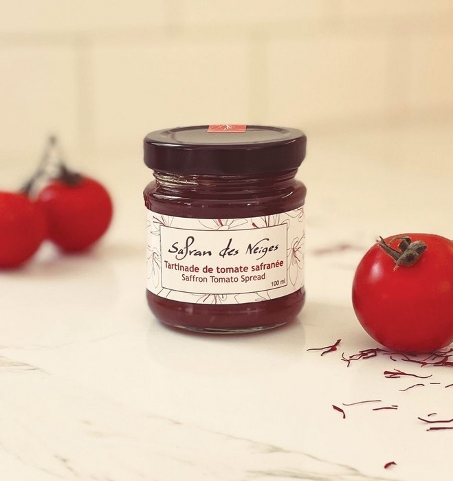 Tartinade de tomate safranée