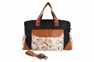 Sac à couches - Bandouillères extra large - Floral Pêche