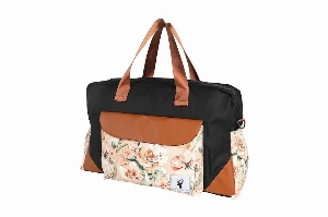 Sac à couches - Bandouillères extra large - Floral Pêche