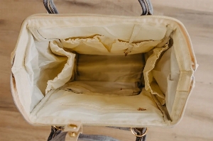 Sac à couches - sac à dos - Uni Noir