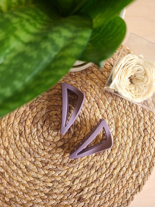 Pince triangulaire - Mauve pale