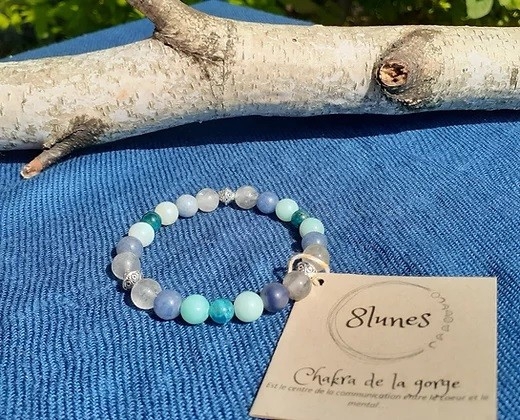Bracelet - Chakras de la gorge