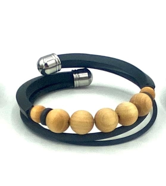 Bracelet enfant D - Bois de santal