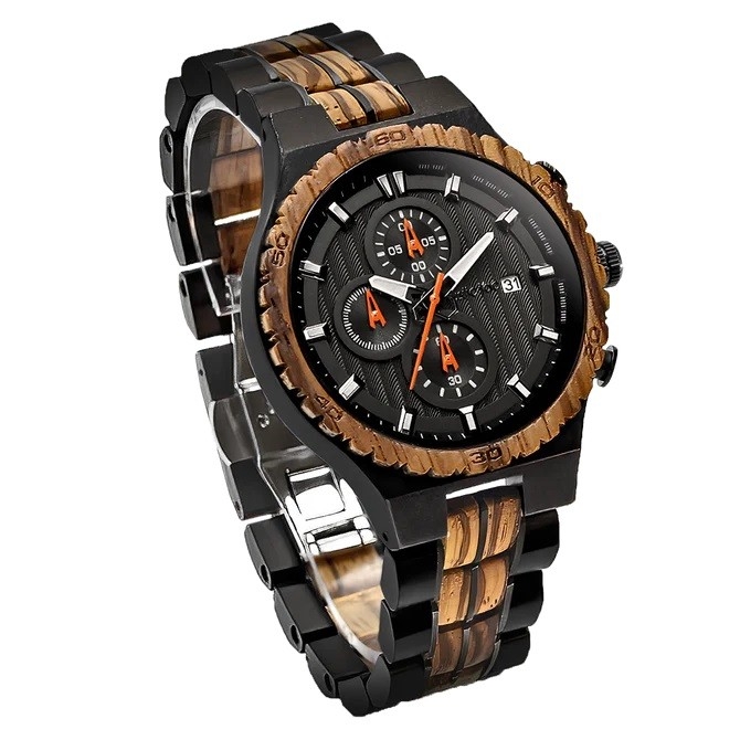 Montre En Bois Pour Hommes - Enduro