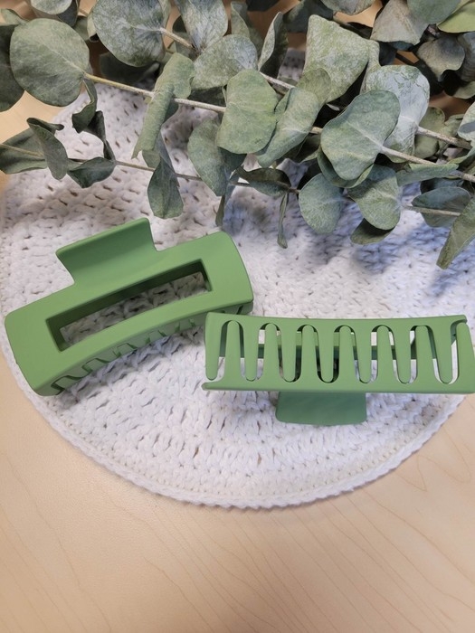 Pince à cheveux - Vert
