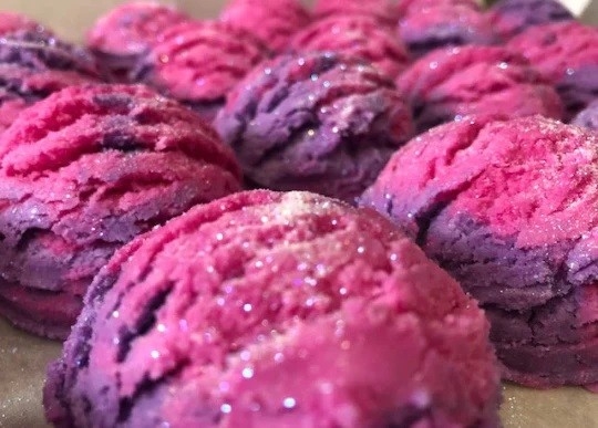 Bombe de bain moussant - Raisin et Framboise