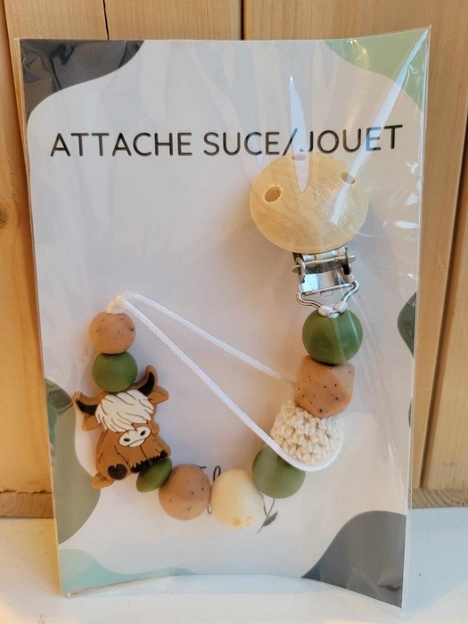 Attache suce - Vache Highland