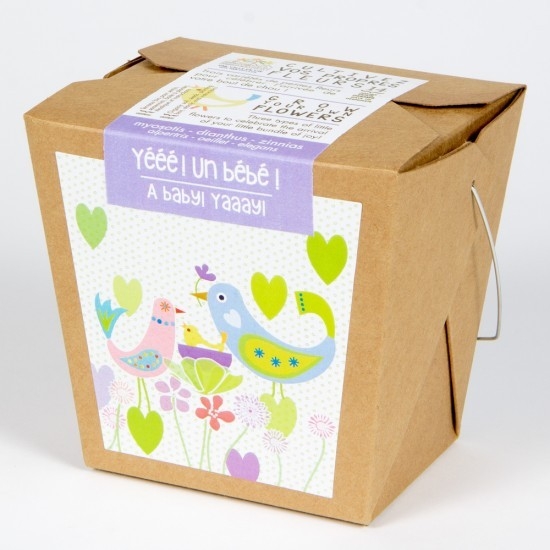 Boîte à souhaits à semer - Yééé! Un bébé!