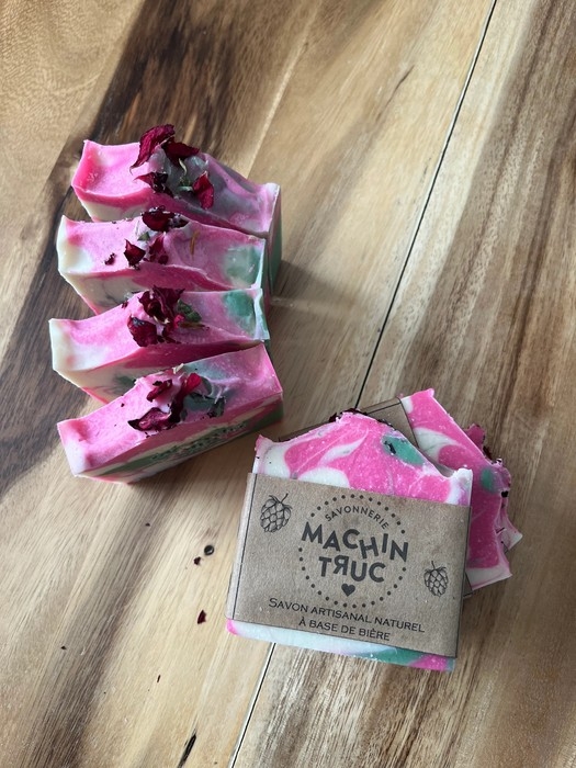 Savons à base de bière - Melon d'eau et concombre