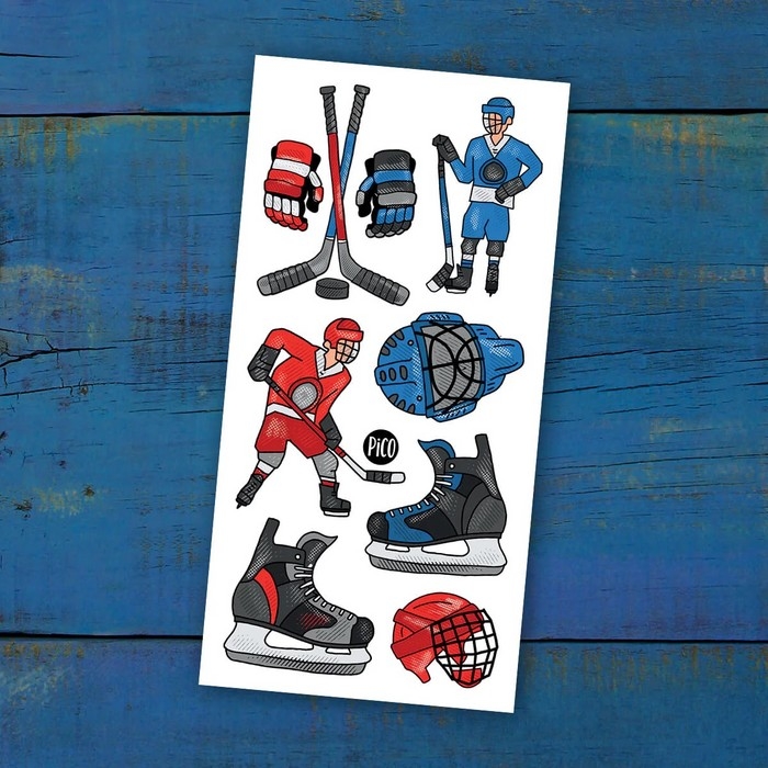 Tatouages Temporaire - La Folie du Hockey