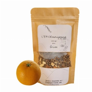 Épice Mélange à Gin - Orange, Coriande, Lavande