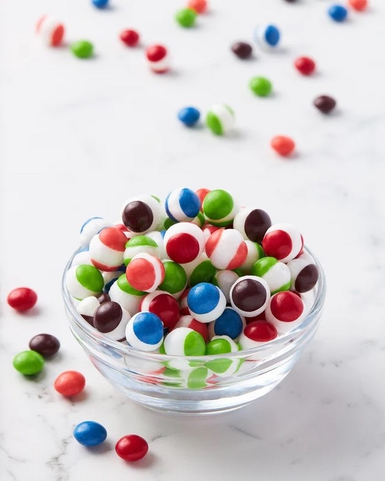 Bonbons Lyophilisées - Skittles Saveur de baies
