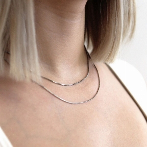 Collier - Lena argent - 14p