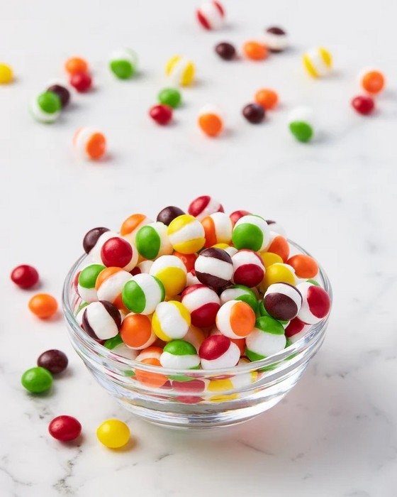Bonbons Lyophilisées - Skittles Arc-En-Ciel