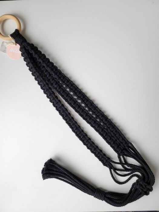 SUPPORT A PLANTES - NOIR