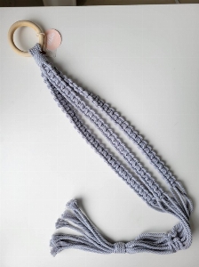 SUPPORT A PLANTES - GRIS PALE