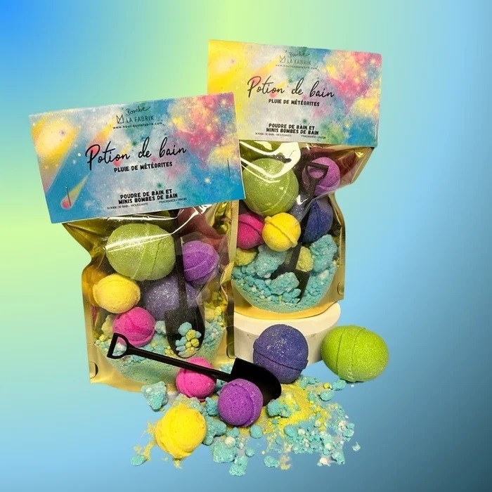 Potion de bain - Pluie de météorites