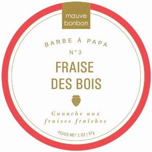 BARBE A PAPA - FRAISE DES BOIS - 57G