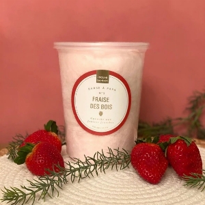 BARBE A PAPA - FRAISE DES BOIS - 57G