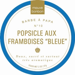 BARBE A PAPA - POPSICLE FRAMBOISE BLEUE - 57G