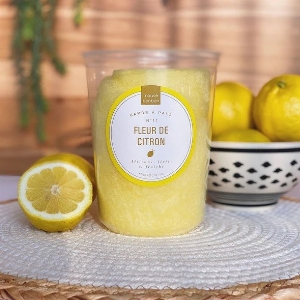 BARBE A PAPA - FLEUR DE CITRON - 57G