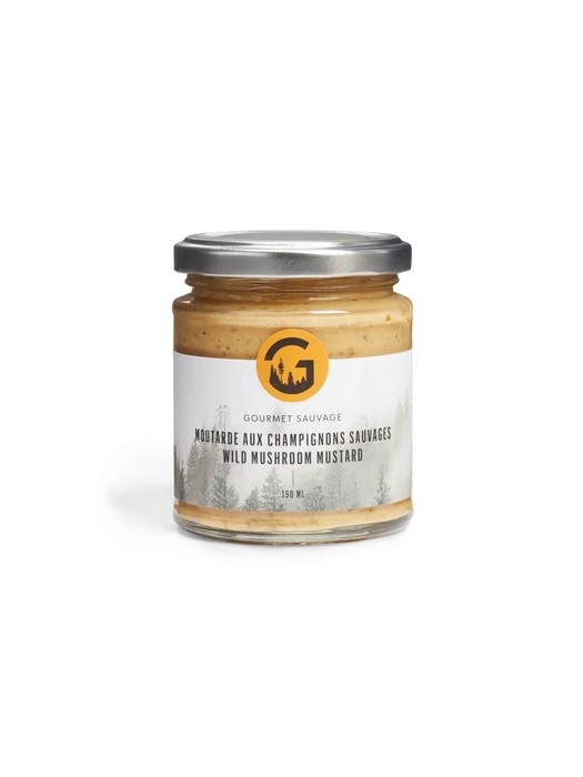 Moutarde aux champignons sauvages