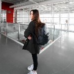 SAC A DOS EN CUIR - NOIR