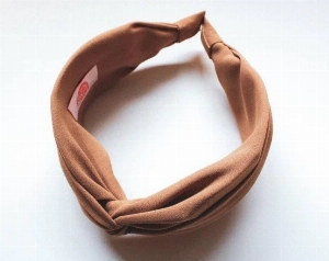 SERRE-TÊTE CROISÉ - BEIGE