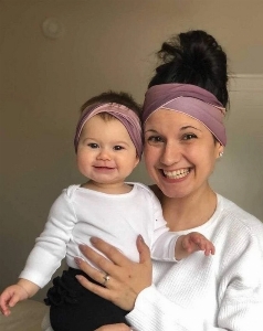 BANDEAUX MAMAN - LILAS