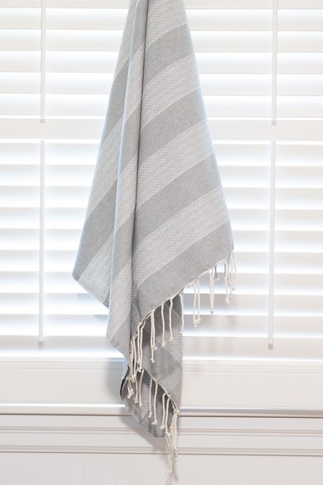 Fouta - Nature gris ciment