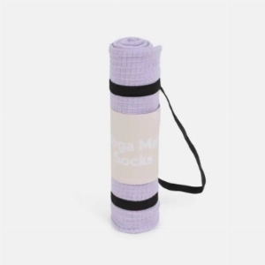 YOGA MAT SOCKS/BAS VIOLET