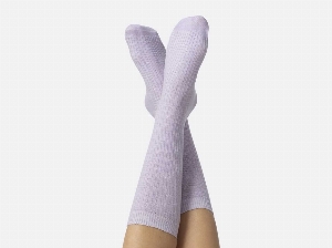YOGA MAT SOCKS/BAS VIOLET