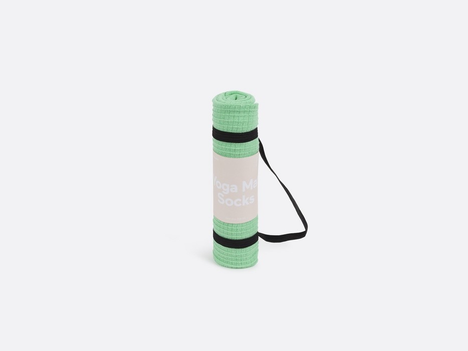 YOGA MAT SOCKS/BAS VERT