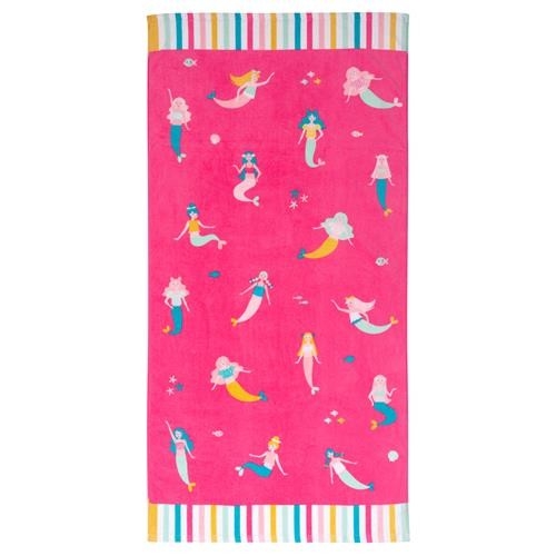 SERVIETTE DE BAIN SIRENE
