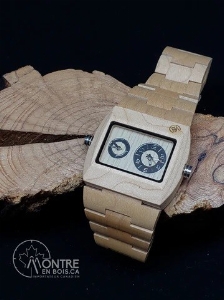 MONTRE KAPPA/MAPE EN BOIS
