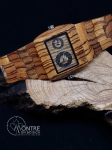 MONTRE EN BOIS ZEBB