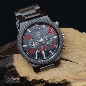 MONTRE EN BOIS EBONYLUXX CHRONO